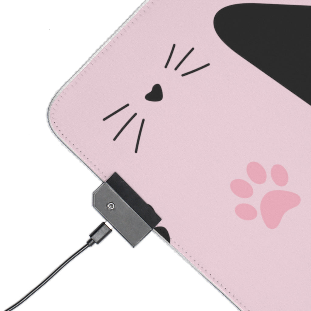 Cute Kitten Gaming Mouse Pad