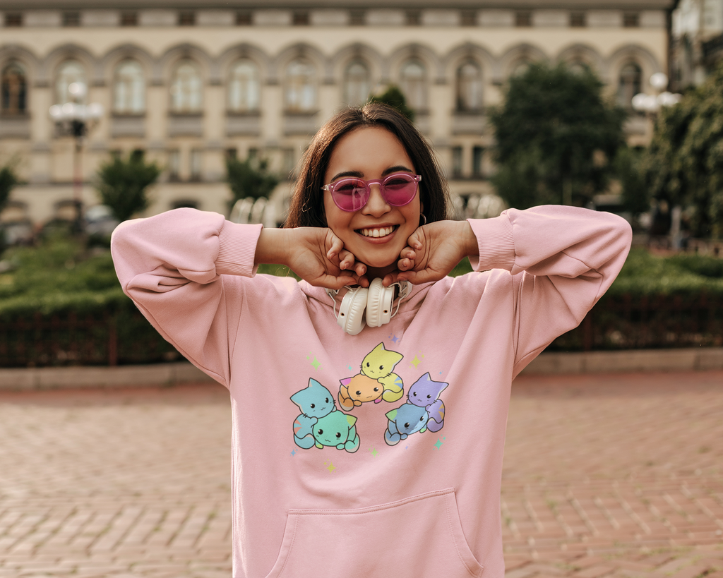 Kawaii Cat Hoodies