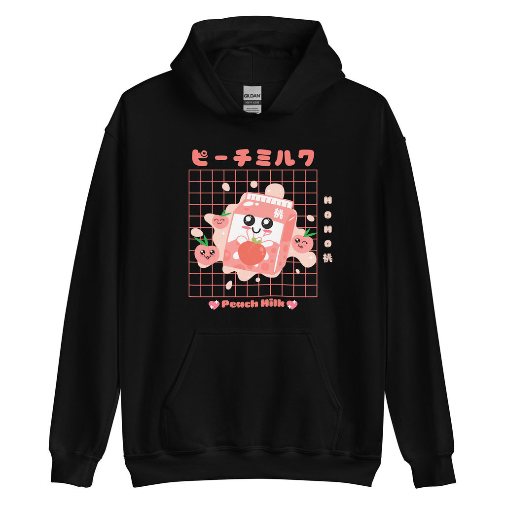 Kawaii Peach Milk Hoodie