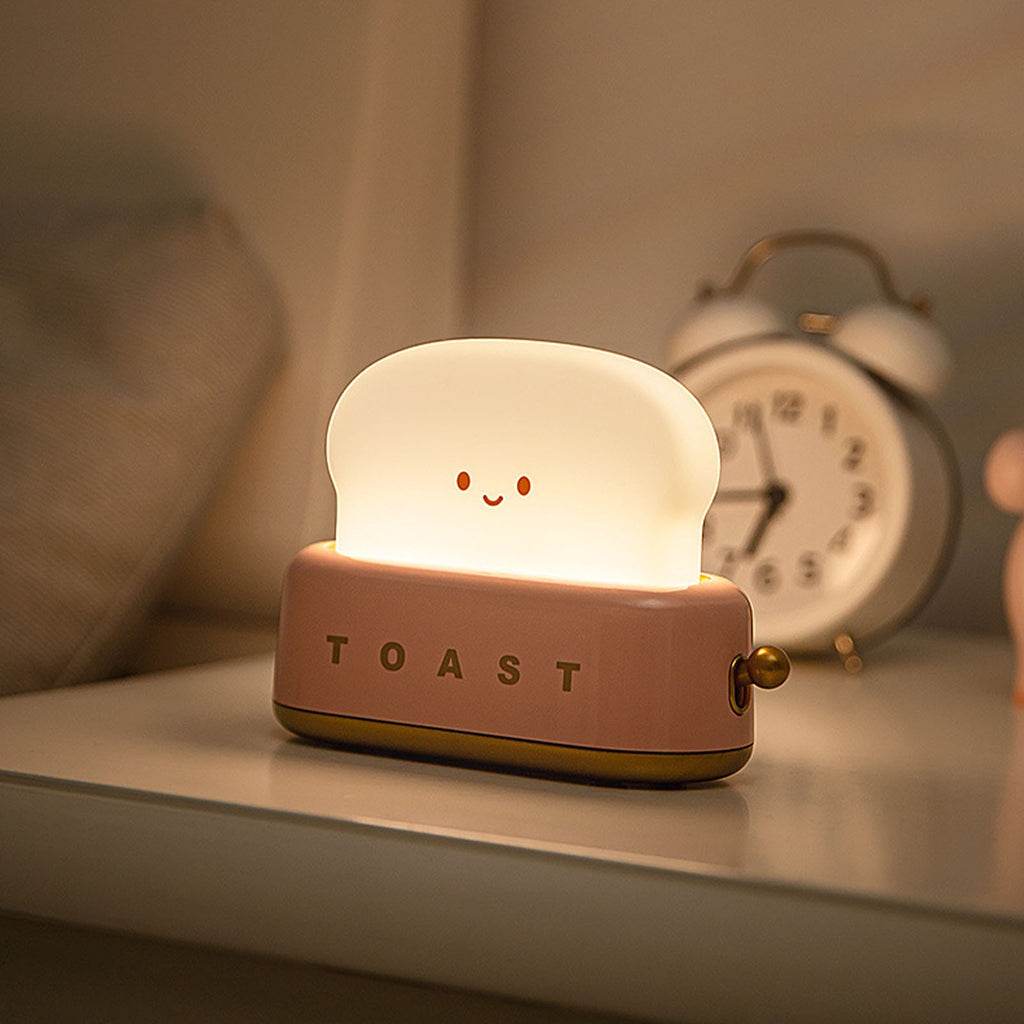 Kawaii Bread Toaster Machine Night Light