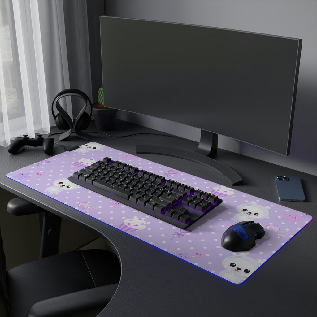 Lavender Gaming Mouse Pad