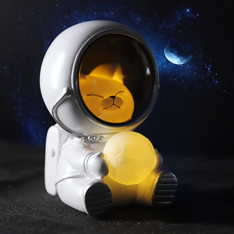Pet Astronaut LED Lamp