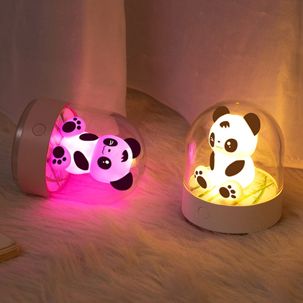 Cute Panda Diffuser Night Light