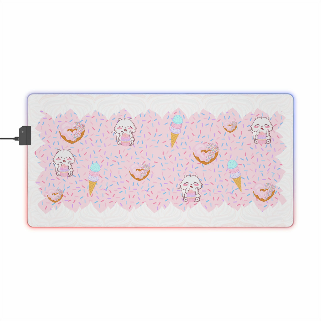 Cute Donut Gaming Desk Pad