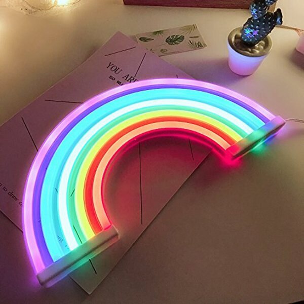 Rainbow Neon LED Lamp