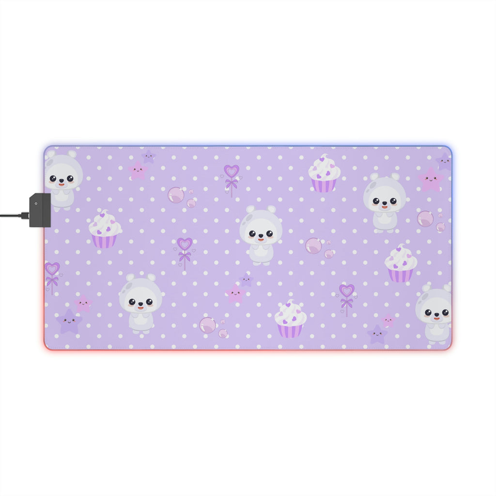 Kawaii Lavender Desk Mat