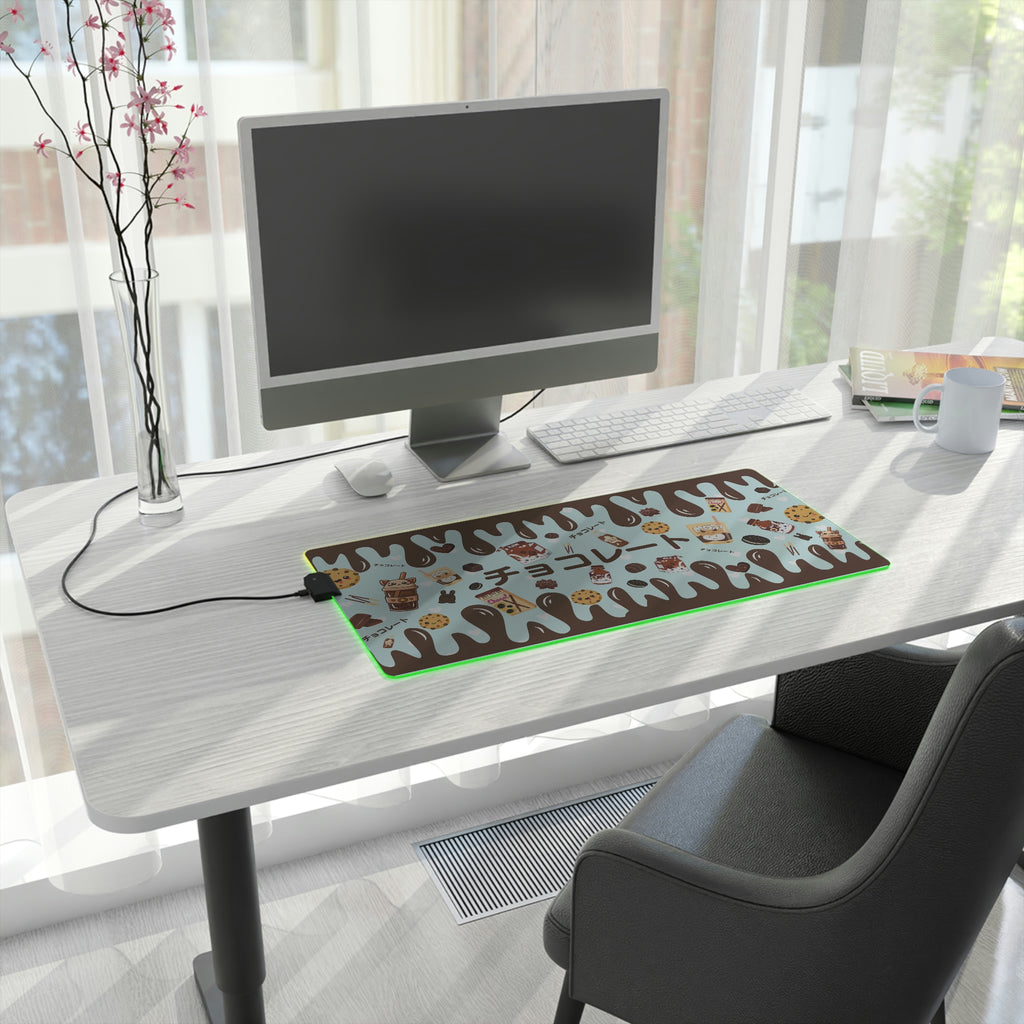 Chocolate Milk Gaming Desk Pad